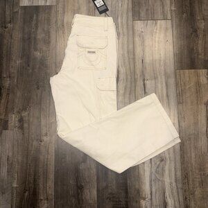 True Religion Military SN Cargo Pants‎ Size 29 Winter White MSRP $139 NWT Womens